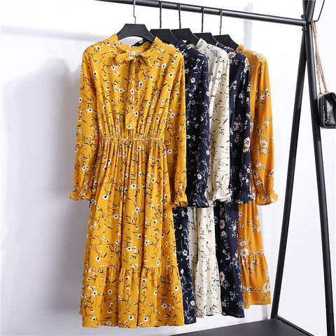 Womens Floral Sundress Knee Length Summer Loose Sleeveless Dresses Floral Print Fashion Beach Dress Summer Womens New PLUS SIZE
