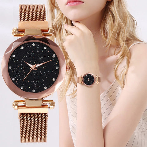 2019 Luxury Women Metal Mesh Watch Simplicity Classic Wrist Fashion Casual Quartz High Quality Women's Watches Relogio Masculino