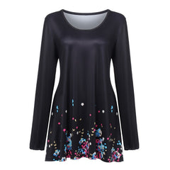 KANCOOLD dress Fashion Women Casual O-Neck Hollow Out Sleeve Print Dress summer Beach Style Mini new dress women 2019mar1