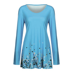 KANCOOLD dress Fashion Women Casual O-Neck Hollow Out Sleeve Print Dress summer Beach Style Mini new dress women 2019mar1